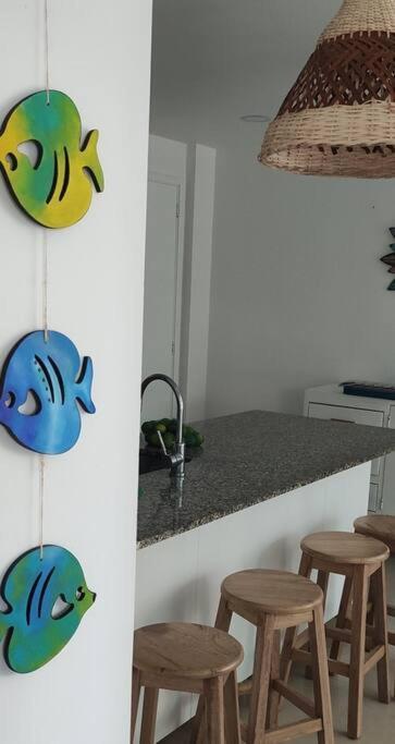 Apartamento Beachfront - Apto De Playa - Morros Iii Cartagena